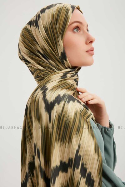 Tansu - Groen Gevormd Hijab