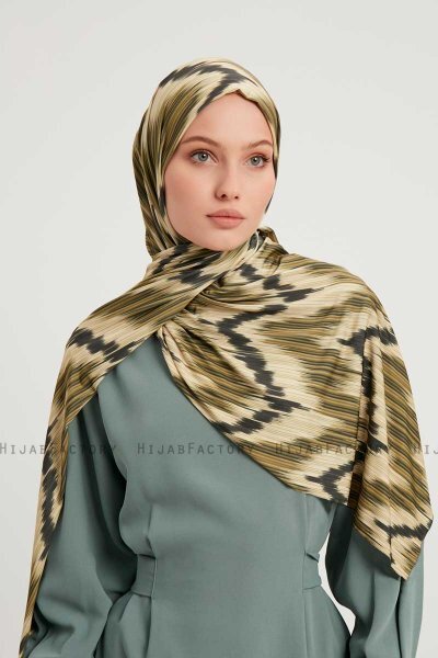 Tansu - Groen Gevormd Hijab