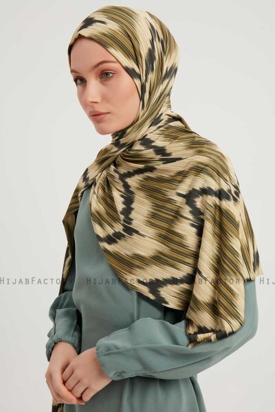 Tansu - Groen Gevormd Hijab
