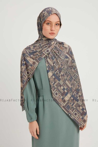 Gulya - Bordeaux Gevormd Hijab