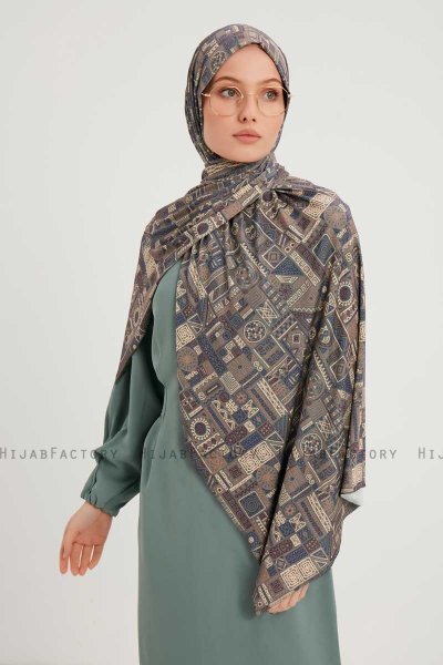 Gulya - Bordeaux Gevormd Hijab