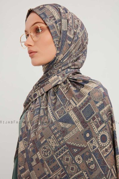 Gulya - Bordeaux Gevormd Hijab
