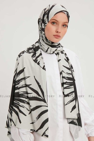 Ezmeray - Anthracite Gevormd Hijab