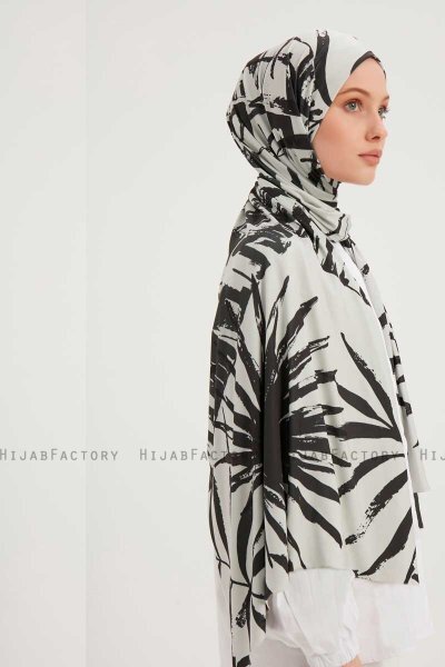 Ezmeray - Anthracite Gevormd Hijab