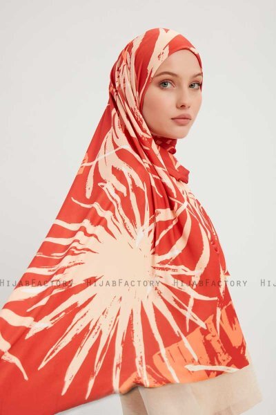 Ezmeray - Kaneel Gevormd Hijab