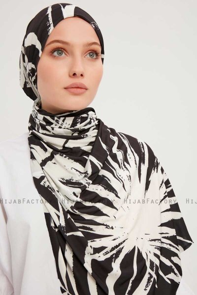 Ezmeray - Zwart Gevormd Hijab