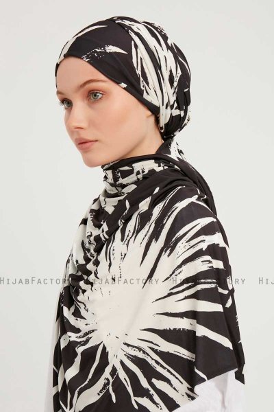 Ezmeray - Zwart Gevormd Hijab