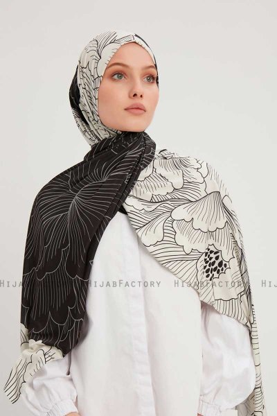 Fadime - Wit Gevormd Hijab