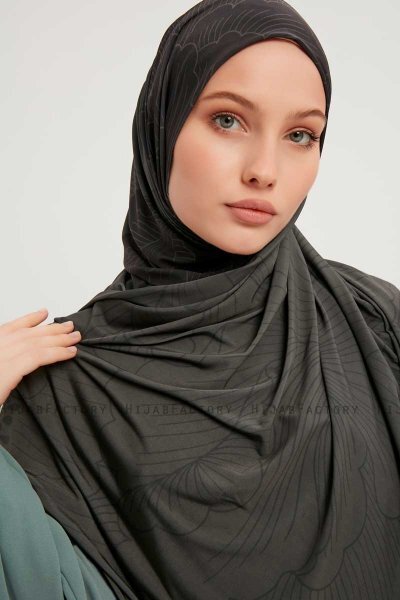 Fadime - Smoked Gevormd Hijab