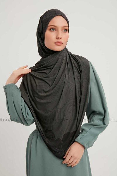 Fadime - Smoked Gevormd Hijab