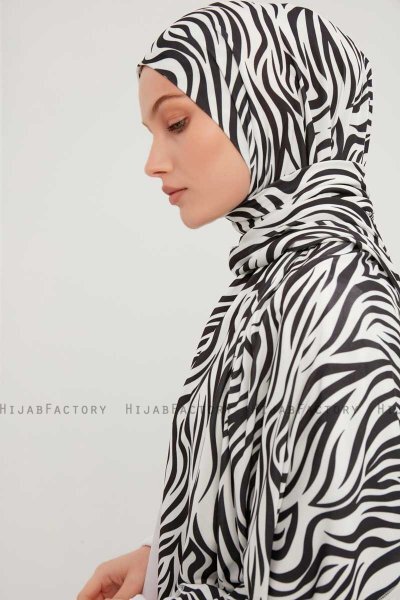 Hafiz - Zwart Gevormd Hijab