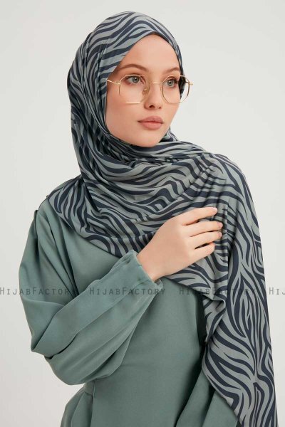 Hafiz - Marineblauw Gevormd Hijab