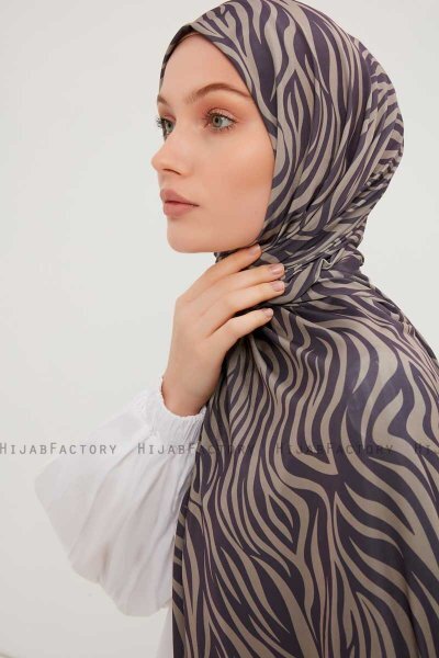Hafiz - Purper Gevormd Hijab