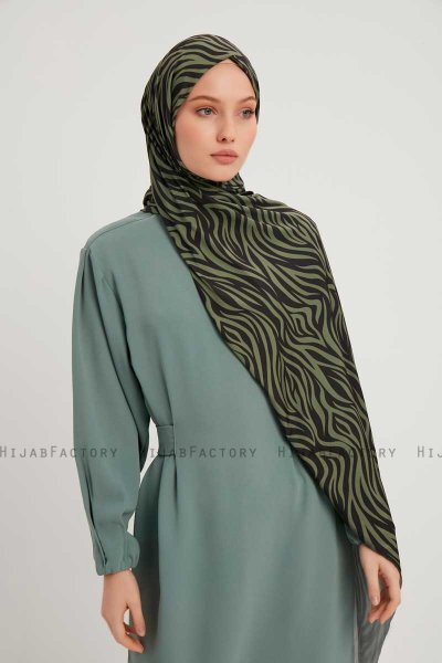 Hafiz - Groen Gevormd Hijab