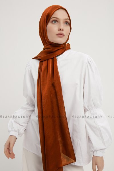 Berrak - Baksteenrood Janjanli Hijab