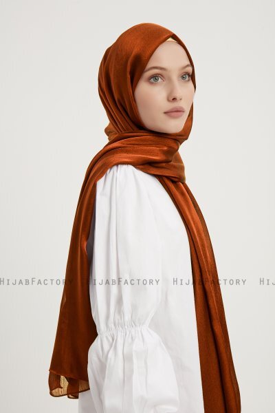 Berrak - Baksteenrood Janjanli Hijab