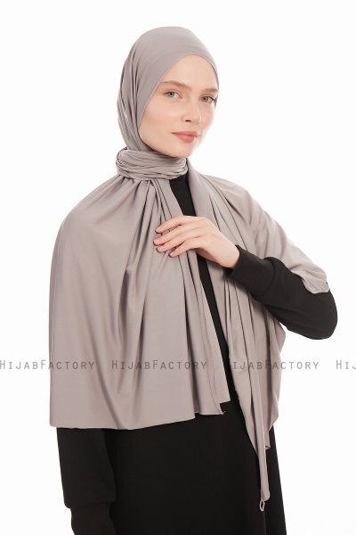 Farah - Grijs Jersey Hijab
