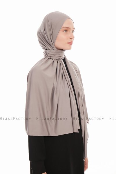Farah - Grijs Jersey Hijab