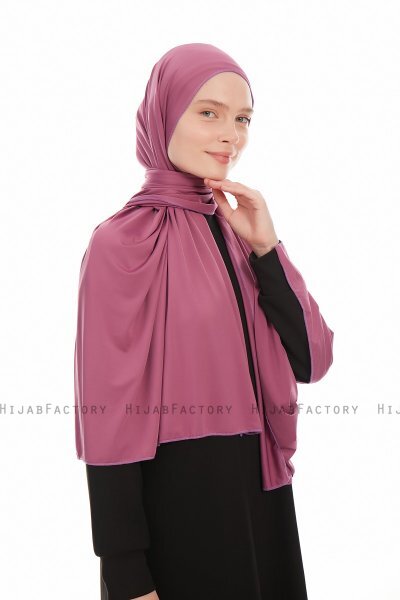 Farah - Purper Jersey Hijab