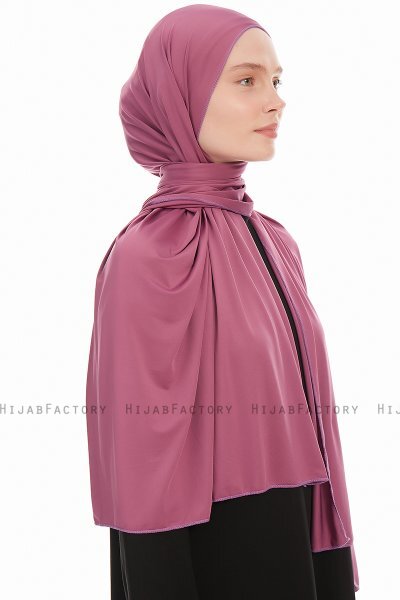 Farah - Purper Jersey Hijab