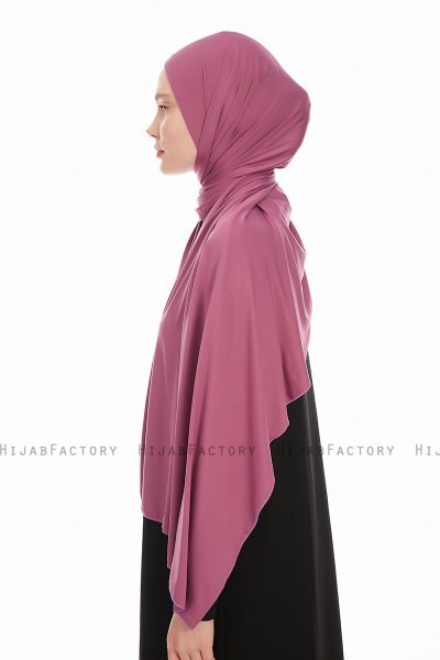 Farah - Purper Jersey Hijab