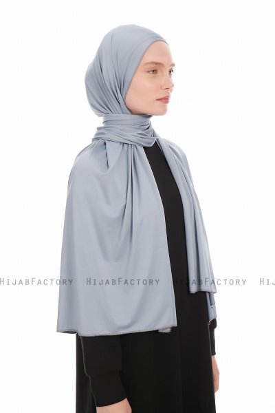 Farah - Indigo Jersey Hijab