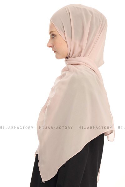 Chiffon Hijab - Nude