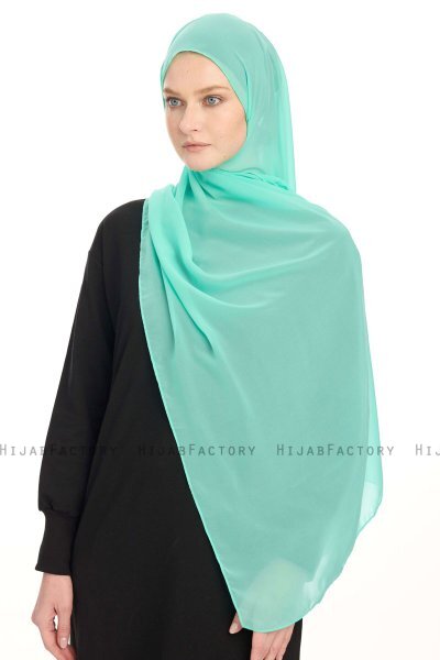 Chiffon Hijab - Munt