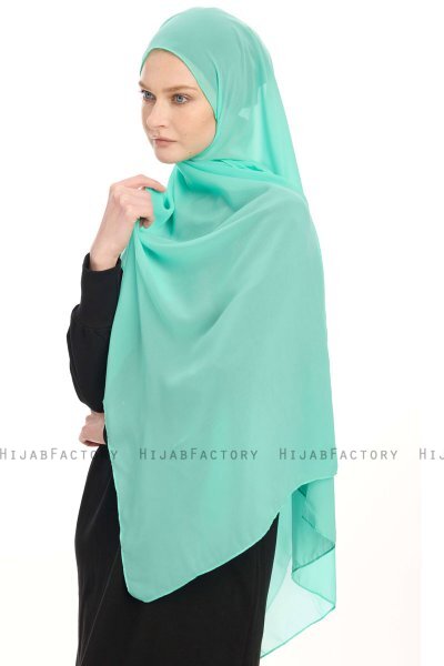 Chiffon Hijab - Munt
