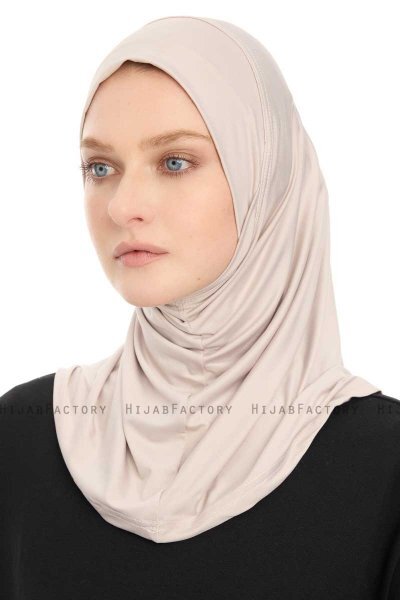 Yazmin - Lichtgrijs Amira Hijab Ready To Wear