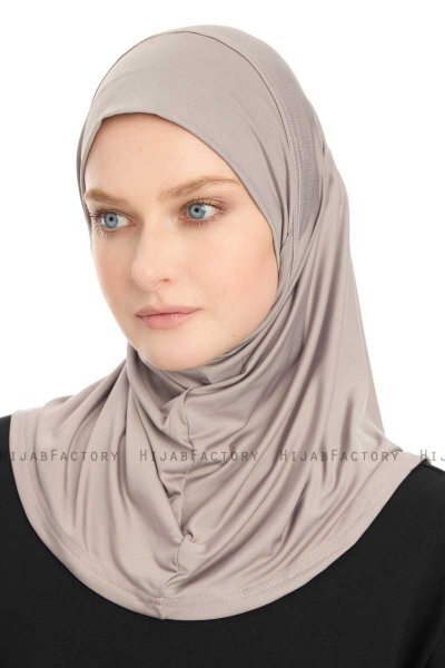 Yazmin - Lichtbruin Amira Hijab Ready To Wear