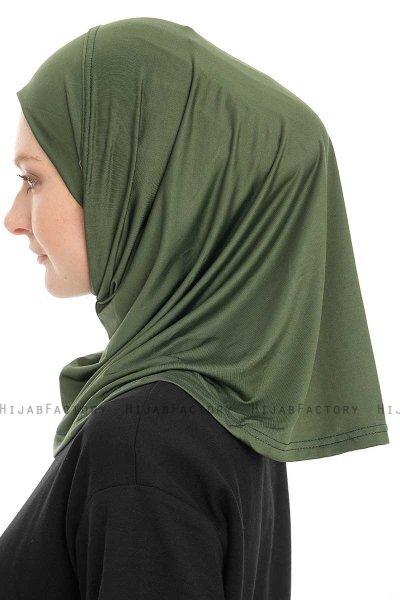 Yazmin - Khaki Amira Hijab Ready To Wear