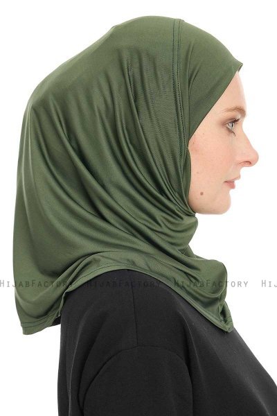 Yazmin - Khaki Amira Hijab Ready To Wear