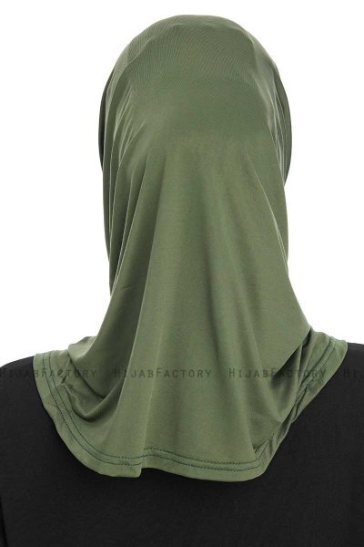 Yazmin - Khaki Amira Hijab Ready To Wear
