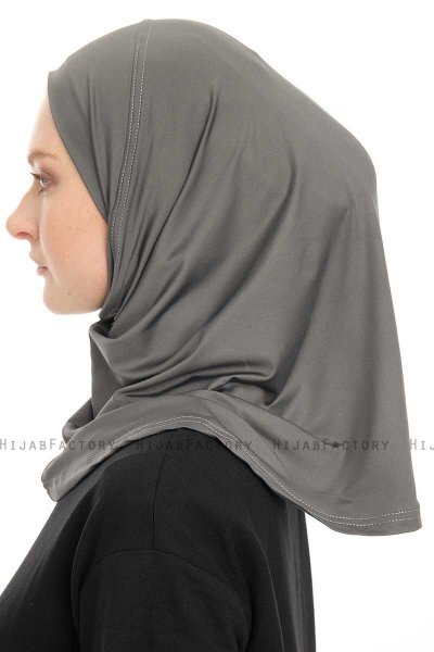 Yazmin - Donker Grijs Amira Hijab Ready To Wear