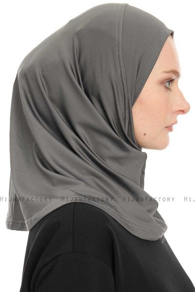 Yazmin - Donker Grijs Amira Hijab Ready To Wear