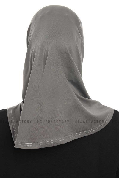 Yazmin - Donker Grijs Amira Hijab Ready To Wear