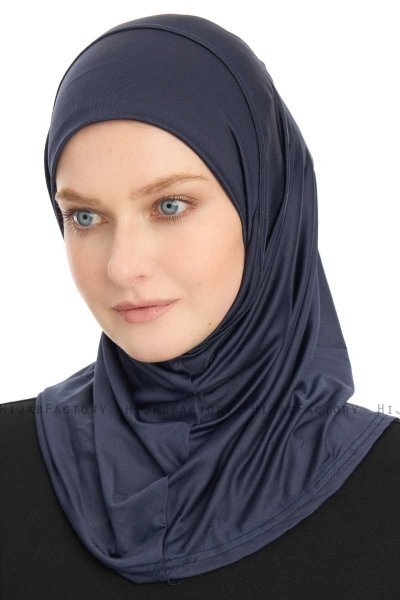 Yazmin - Marineblauw Amira Hijab Ready To Wear