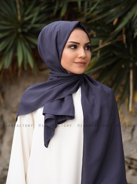 Alida - Anthracite Katoenen Hijab - Mirach