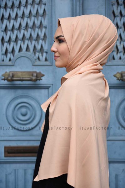 Alida - Beige Katoenen Hijab - Mirach