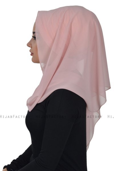 Alva - Oudroze Praktisch Hijab & Onderkapje
