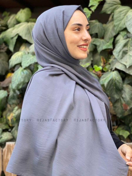 Alvina - Smoked Crêpe Hijab - Mirach