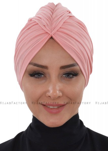 Amy - Oudroze Katoen Turban - Ayse Turban