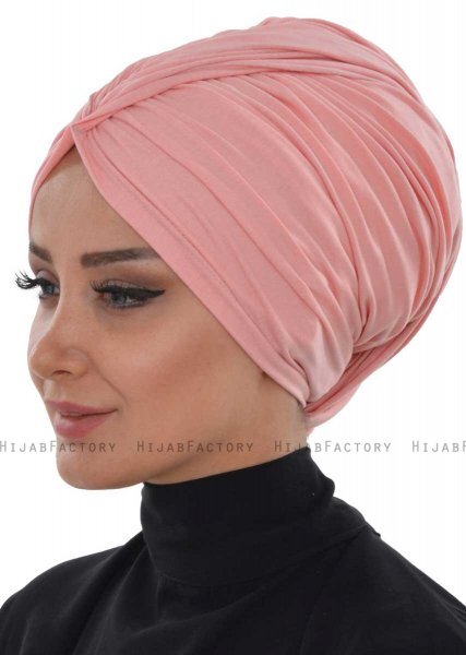 Amy - Oudroze Katoen Turban - Ayse Turban