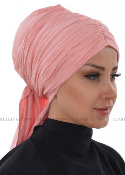 Amy - Oudroze Katoen Turban - Ayse Turban