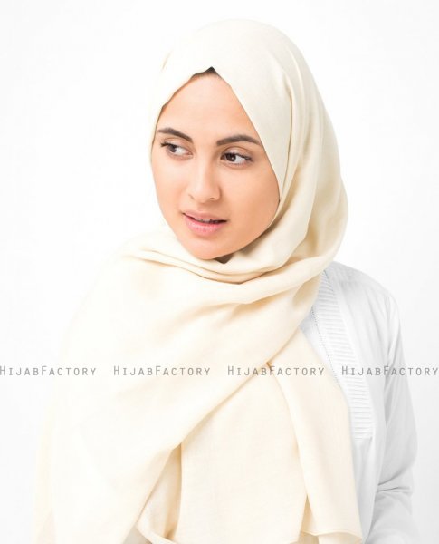 Apricot Illusion - Aprikos Viskos Hijab Sjal InEssence Ayisah 5HA41a