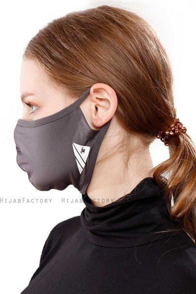 Asli - Anthracite Sport Gezichtsmasker / Gezichtsbedekking