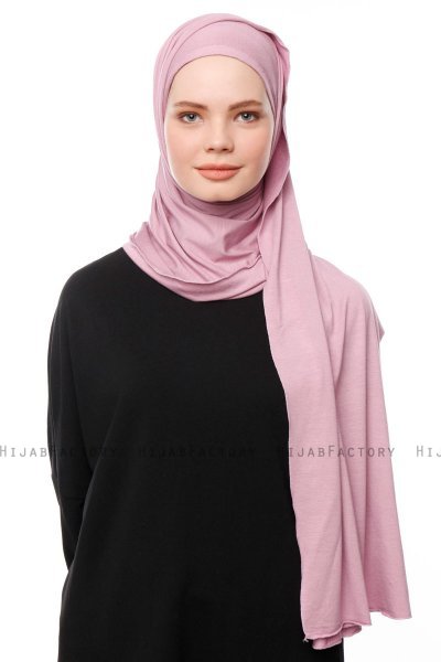 Asya - Purper Praktisch Viscose Hijab