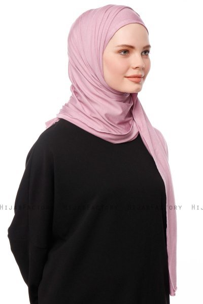 Asya - Purper Praktisch Viscose Hijab