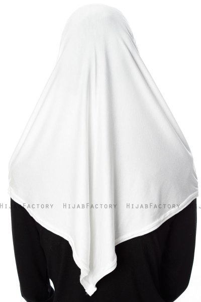 Ava - Creme Al Amira One-Piece Hijab - Ecardin